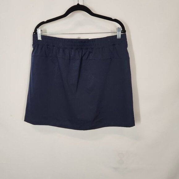 Lady Hagen Women's 16” Perforated Golf Skort in Dark Navy - Size Medium - Picture 5 of 9